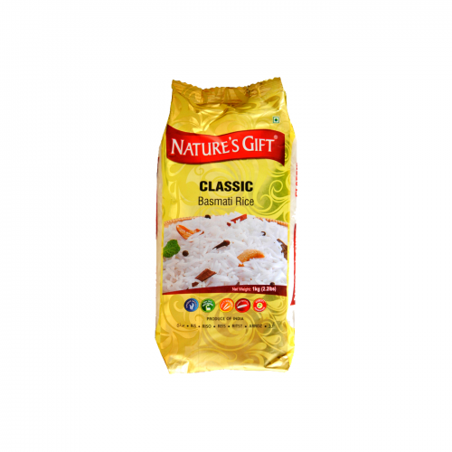 NATURE'S GIFT CLASSIC BASMATI RICE 1 KG